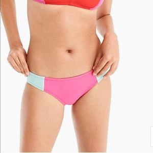 Jcrew Colorblock Surf hipster bikini bottom